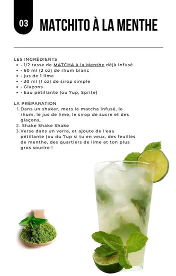 Les cocktails Herbanica