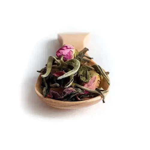 Thé blanc à la rose / Rose white tea