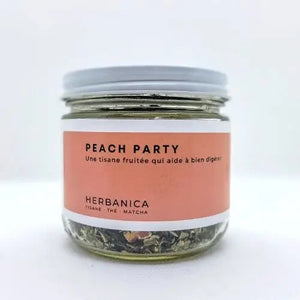 Peach Party - White tea with peach for digestion - HERBANICA